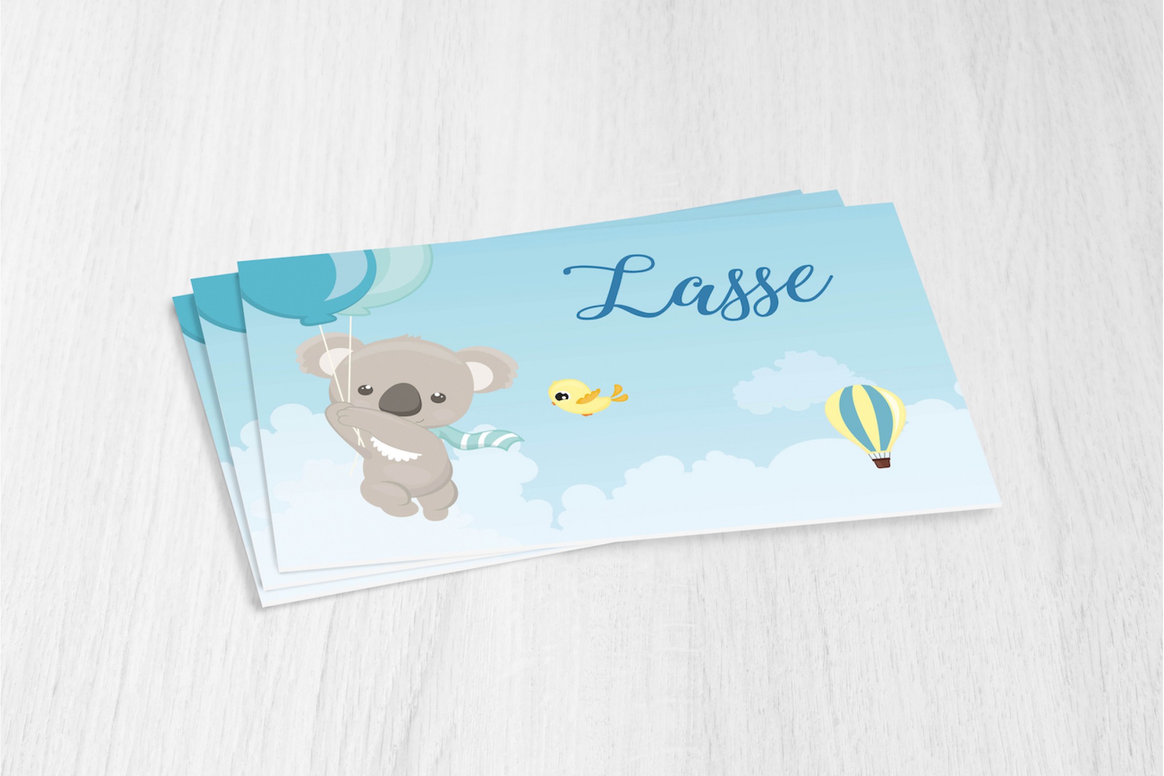 Koala met ballon